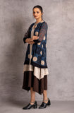 BLACK & BLUE AJRAKH PRINTED COTTON JACKET (PR-21/JKT)