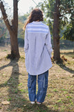 BLUE DENIM CARGO PANTS (CM-15/BTM)