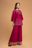 FALSA DUPION EMB. SHARARA SET (3PCS)