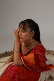 FLAME EMBROIDERED BANDHANI DUPATTA (1 PC)