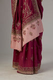 FALSA TUSSAR EMBROIDERED SAREE (3 PCS)
