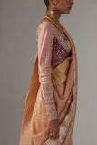 OLD ROSE BROCADE SAREE (2 PCS)