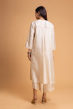 IVORY DUPION EMB. KURTA SET (2 PCS)