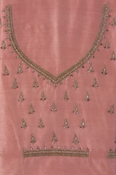 FALSA TUSSAR EMBROIDERED SAREE (3 PCS)