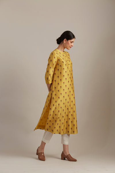 AMBER SILK CHANDERI TUNIC (1 PC)