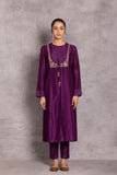 FALSA VISCOSE DUPION EMBROIDERED KURTA SET (DT-03)