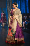 Red Silk Dupion Embroidered Heavy Lehenga Set (KS-15)