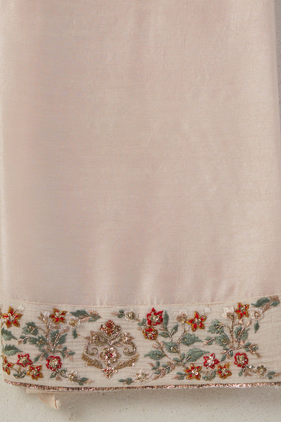 TOOSH GEORGETTE TUSSAR EMBROIDERED SAREE SET (2 PCS)
