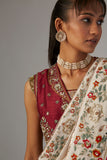 RUBY DUPION EMBRODIERED BLOUSE (1 PC)