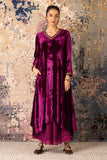 Falsa Velvet Embroidered Kurta Set (Vt-10)