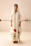 Printed Ivory Phiran + Attached Hood (E-01/TL-24)