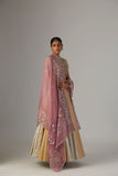 GOLD & SILVER BROCADE TISSUE LEHENGA (1 PC)