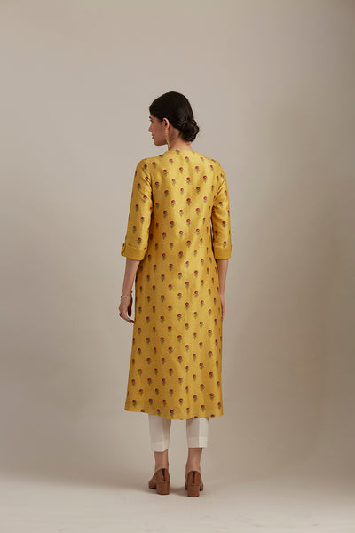 AMBER SILK CHANDERI TUNIC (1 PC)