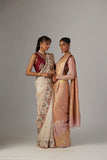 TOOSH GEORGETTE TUSSAR EMBROIDERED SAREE SET (2 PCS)