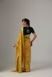 EMERALD GREEN VELVET EMBROIDERED BLOUSE (1 PC)