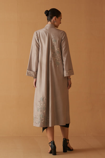 TOOSH SILK DORI EMBROIDERED CLASSIC JACKET (SE-04)