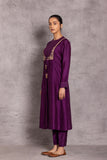 FALSA VISCOSE DUPION EMBROIDERED KURTA SET (DT-03)