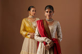 TOOSH SILK CHANDERI ANARKALI WITH TOOSH EMB PANTS AND GEO TUSSAR DUP ( BRM-14B)