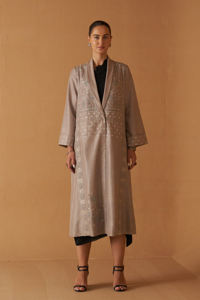 TOOSH SILK DORI EMBROIDERED CLASSIC JACKET (SE-04)