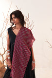 Ruby Thin Chanderi Star Printed Stole (Sh-17a/stl)
