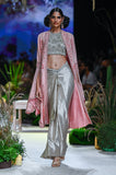Old Rose Dupion Emb jacket ( Tl-124d/jkt)