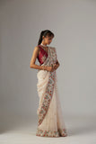 TOOSH GEORGETTE TUSSAR EMBROIDERED SAREE SET (2 PCS)