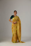 EMERALD GREEN VELVET EMBROIDERED BLOUSE (1 PC)