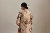 BEIGE SILK CHANDERI TUNIC (1 PC)