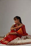 FLAME EMBROIDERED BANDHANI DUPATTA (1 PC)