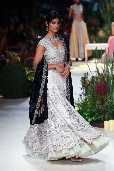 Toosh Viscose Dupion Emb. Lehenga Se ( Kz-15)