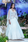 Ivory Emb. Chikankari Lehenga  (FA-27/LEH +CRN)