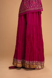 FALSA DUPION EMB. SHARARA SET (3PCS)
