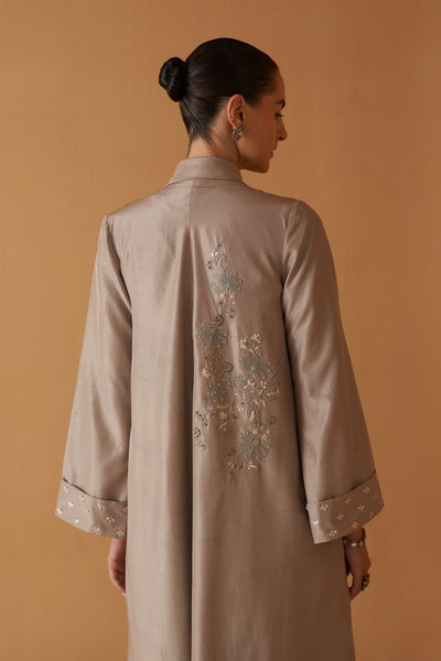 TOOSH SILK DORI EMBROIDERED CLASSIC JACKET (SE-04)
