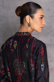 BLACK & MAROON DUPION JACKET (1 PC)