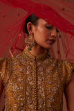 CRIMSON TULLE EMBROIDERED DUPATTA (1 PC)