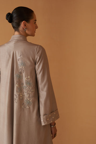 TOOSH SILK DORI EMBROIDERED CLASSIC JACKET (SE-04)