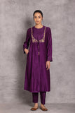 FALSA VISCOSE DUPION EMBROIDERED KURTA SET (DT-03)