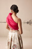 IVORY FLORAL LEHENGA (E-27/TL-115)
