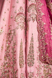 OLD ROSE EMBROIDERED LEHENGA SET ( FB-35)