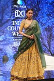Yellow embroidered lehenga set (E-32/TL-126)