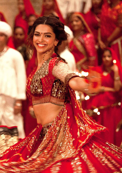 RED LEHENGA WITH MATCHING EMBROIDERED BLOUSE & HEAVY EMBROIDERED BANDHANI DUPATTA ( L-14)