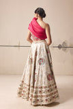 IVORY FLORAL LEHENGA (E-27/TL-115)