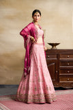 OLD ROSE EMBROIDERED LEHENGA SET ( FB-35)