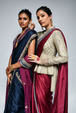RUBY SILK SAREE SET (4 PCS)