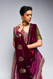 Mint tissue embroidered lehenga  set (DMT-05) (KASH-08, DMT-05 & MM-15)