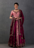 FALSA DOUBLE LAYERED EMBROIDERED LEHENGA SET ( FB-01A)