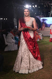 Toosh embroidered lehenga set  (KZ-15A)