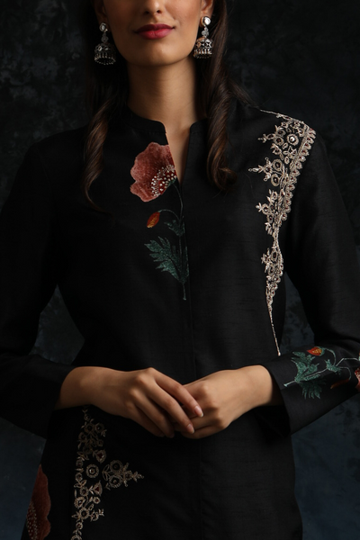 Floral Boota Printed  Kurta Paired With Matching Cotton Pants  (ALY-06)