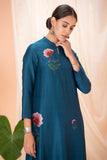 BLUE PRINTED TUNIC (ALY-06C)