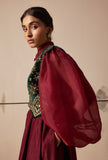 Ruby printed skirt set (E-11/TL-25)